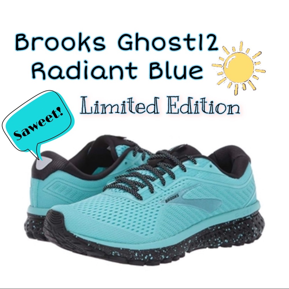 Brooks Ghost 12 Radiant Blue Limited Ed, NIB